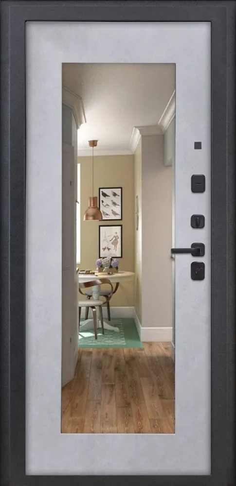 Товар Дверь ДвериПРО Термо медный антик ФЛЗ-603 Бетон снежный DPRO226406