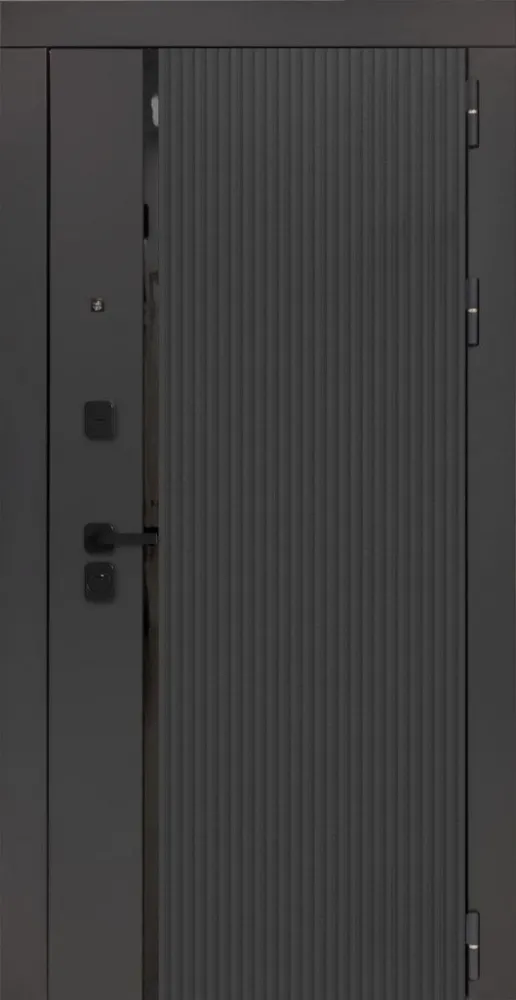 Дверь ДвериПРО Модель 3КЛ-1009 ФЛ-25 Веллуто бьянко DPRO228321